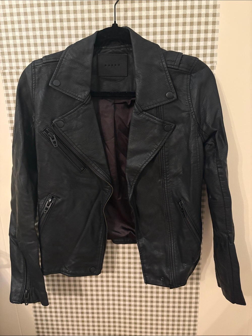 Women’s Blank NYC Faux Leather Jacket - Black